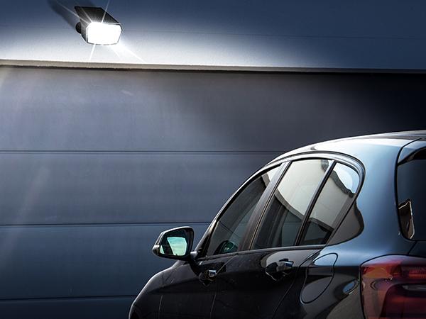 【Christmas Gift】AUDERWIN Solar spotlights Outdoor 63 LED 3 Lighting Modes, IP65 Waterproof Lighten Yard Garden House Garage Pathway, solar lights for Christmas Decorations, Mother's Day solar walllight solarlights of