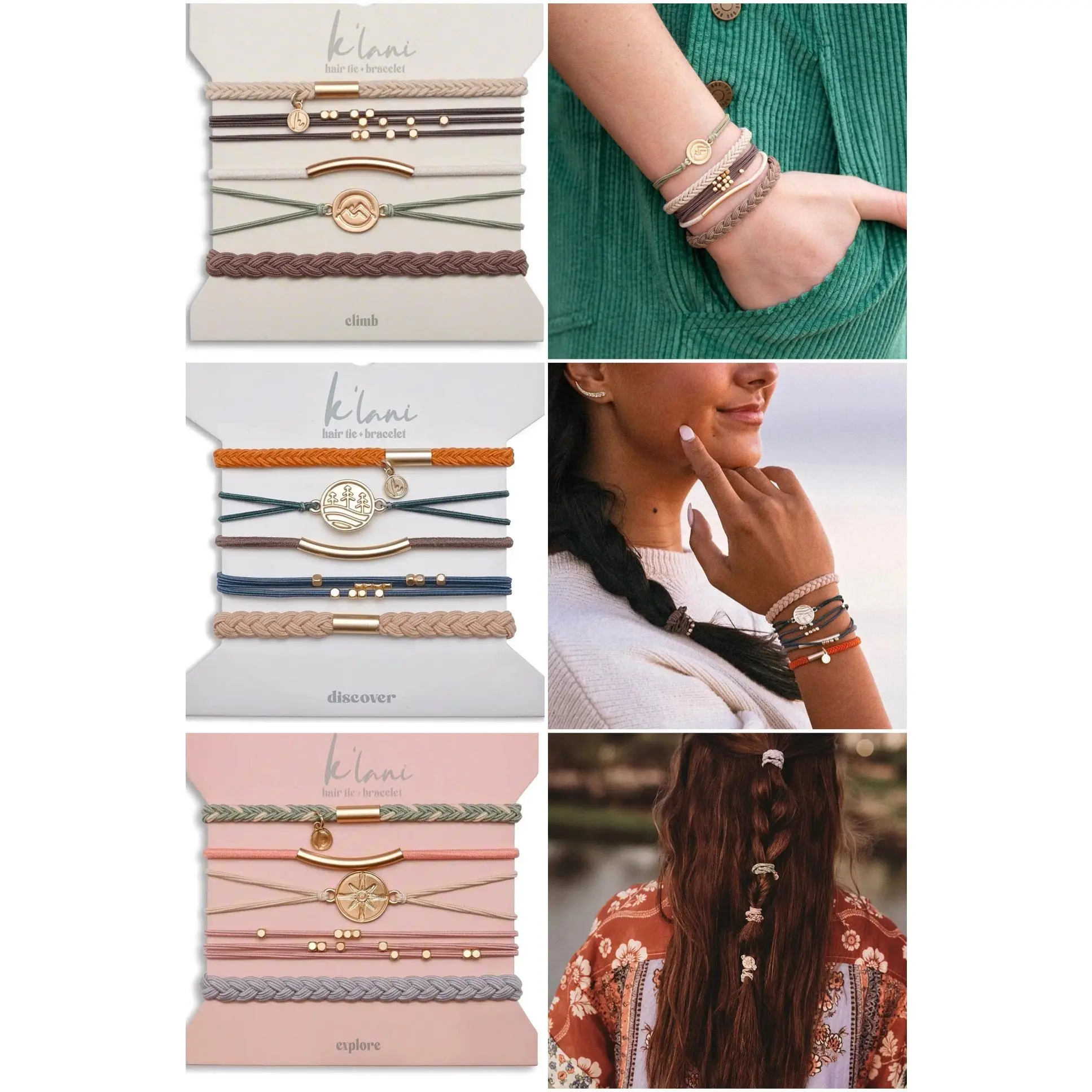 K'Lani Hair Tie Bracelets -