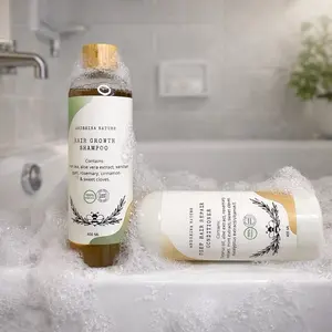 Andreina Nature Hair Growth Shampoo & Deep Hair Repair Conditioner Combo Anti Loss Mirror Shine 400 ML