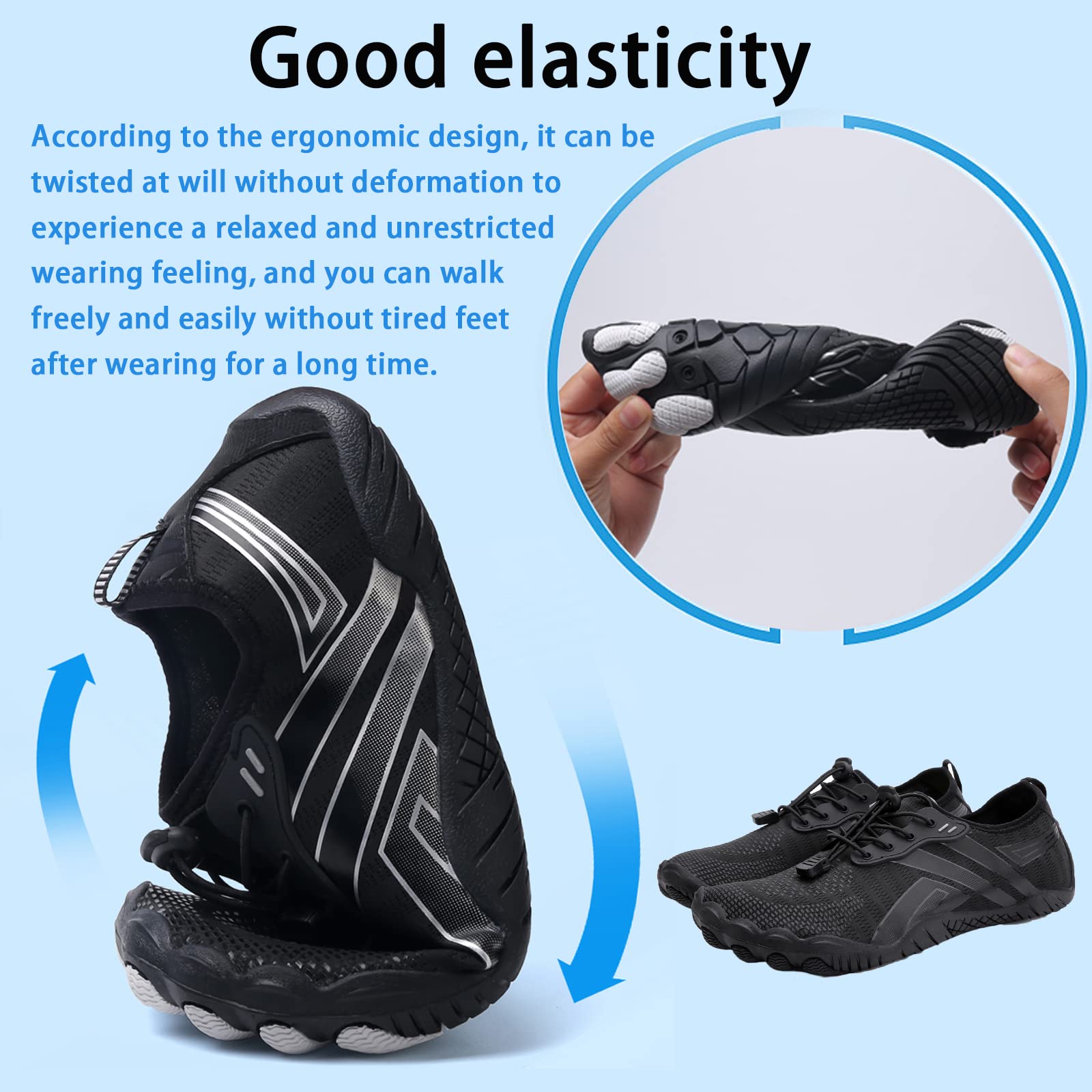Men's Quick Drying Water Shoes,Women's Water Shoes,Barefoot Shoes,Swimming Shoes,Soft Sole Beach Shoes,Water Sports Outdoor Shoes