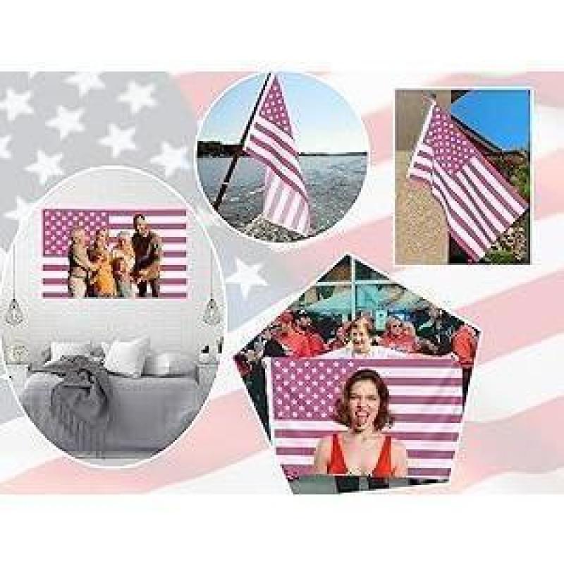 Custom America Flag 40x60 inch Personalized Flags Design Your Image Funny Tapestry Poster For Decorate Clubs Concerts Bars University Dormitories Living Rooms Bedrooms Decoration Cotton Decorative Light Linen Print