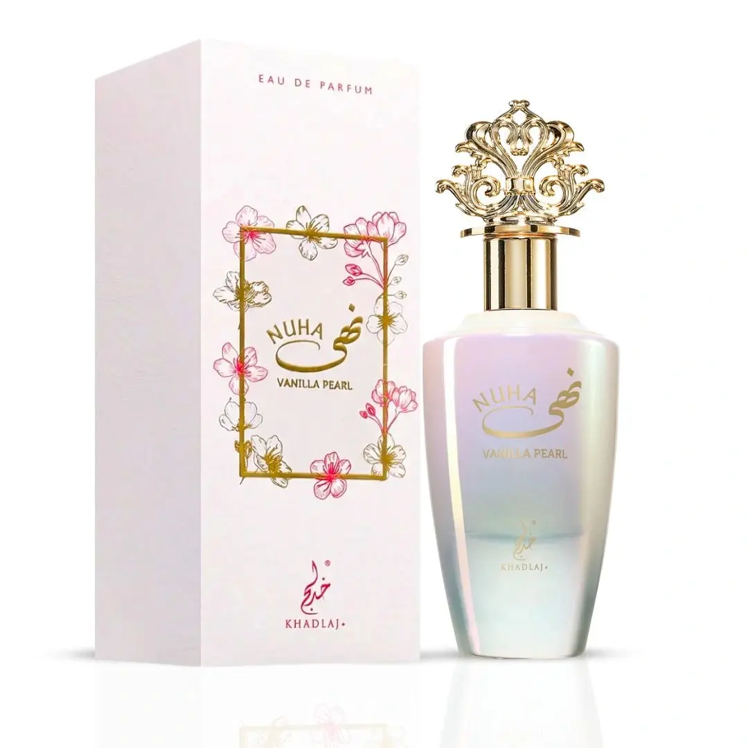 Nuha Vanilla Pearl Eau de Parfum Spray 85ml (2.9 oz) by Khadlaj Nuha Vanilla Pearl Eau de Parfum Spray 85ml (2.9 oz) by Khadlaj