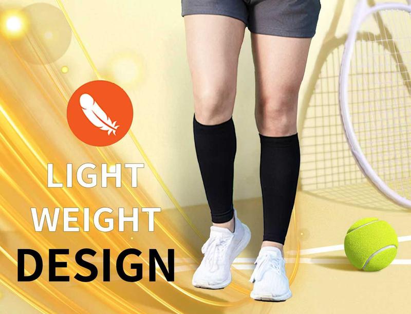 【YOOHOL】[Valentine’s Day Gift] Calf Compression Sleeves 3-Pack (20–30 mmHg) – Graduated Support for Women & Men | Helps Reduce Leg Fatigue for Long Standing, Travel & Daily Wear