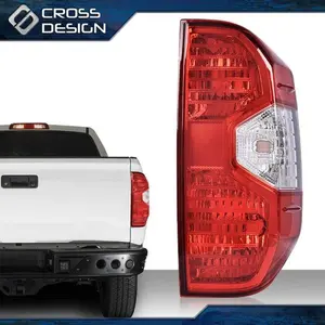 CROSSDESIGN Fit For 2014-2021 Toyota Tundra Right Passenger Side Tail Light Lamp Replacement