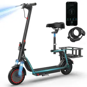 Folding Electric Bike for Adults, 350W Motor,Maximum Speed 19MPH,Range 16/28 Miles, LED Lights,UL 2272 Certified