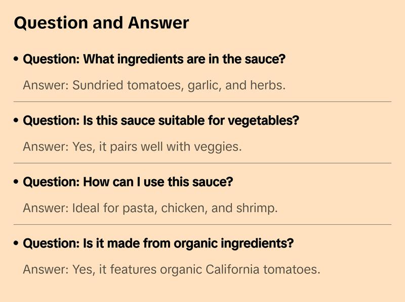 Sundried Tomato Pasta Sauce