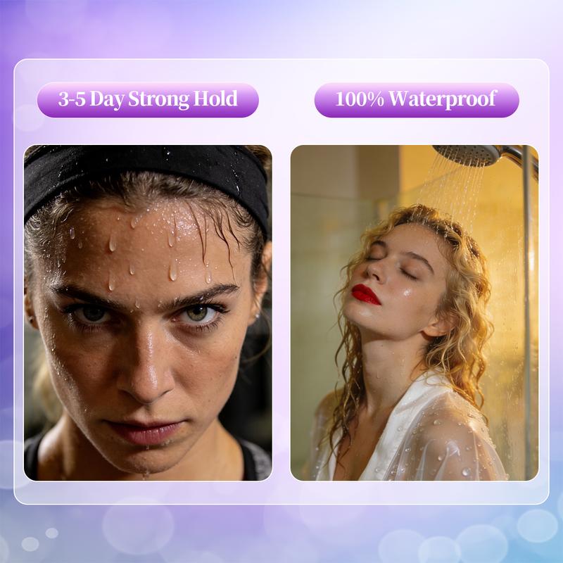 Miriduomi DIY Lash Clusters Kit - Soft Fluffy Long-Lasting Lashes with Glue Remover & Tweezer for Beginners Easy At-Home Application - Eyelash Set