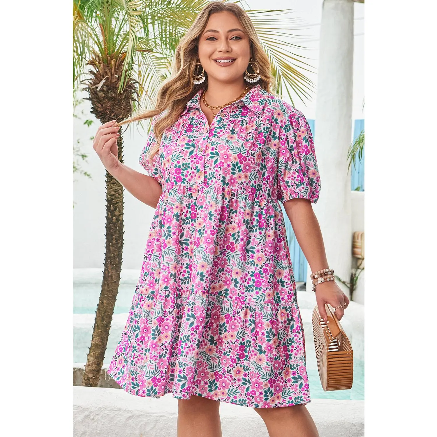 navy blue dress for baby girl Plus Size Pink Prom Dresses, Plus Blush Color Gowns – Couture Candy main image 0