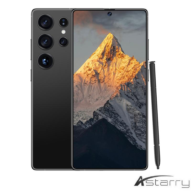 S25 Ultra Latest Version 4g Unlocked Smart Phone, 6.8 Inch Screen, 4500mah Battery, 4+64GB Storage, Dual Sim Slot, Octa-Core Cpu, Android Mobile Phones