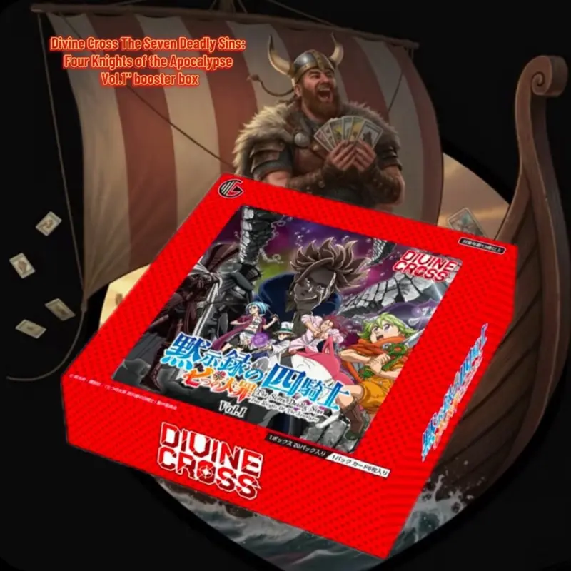 Divine Cross TCG - The Seven Deadly Sins: Four Knights of the Apocalypse Vol.1 booster box - TikTok Shop Divine Cross TCG - The Seven Deadly Sins: Four Knights of the Apocalypse Vol.1 booster box - TikTok Shop