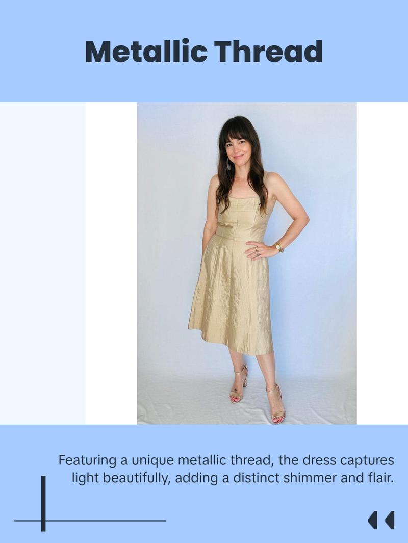 Marni Metallic Midi Dress