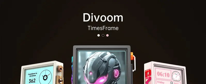 Divoom Times Frame WiFi Smart Digital Photo Frame - 10.1in Transparent Desk Display, 32GB/64GB Storage, RGB LED Lights, Picture/Video Sharing, Work Tools, Unique Room Decor, Halloween/Christmas Decor Gifts for Adults techvibes