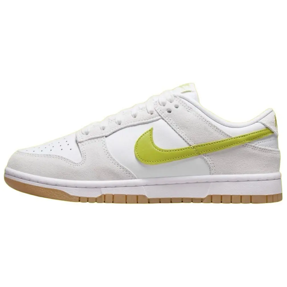 Women's Nike Wmns Dunk Low 'Bright Cactus' True-to-Size Low-Top Sneaker, Casual Rubber Sports Shoe with Roomier Toe Box, Athletic Footwear
