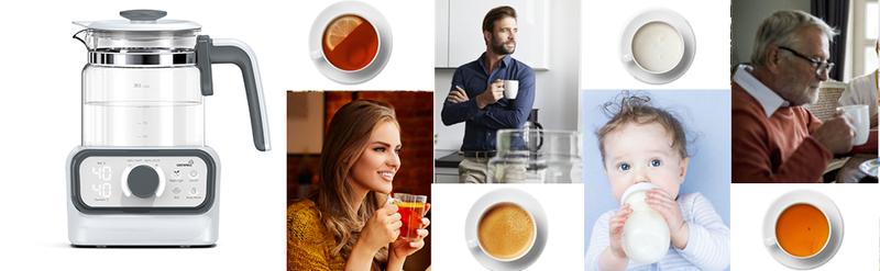 GROWNSY Baby Thermos, Bottle Thermos, Precise Temperature Control Formula Kettle, Convenient to use and save time and energy, Mom's Best Choice