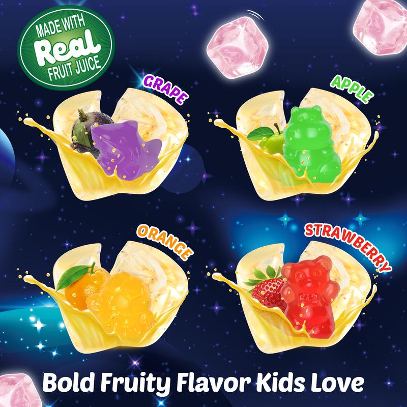 Amos-Peelerz Mystery Cube Gummy candy Peel and reveal Fruity snack Surprise inside Kid favorite Sweet fun exotic exotic snacks crystal candy