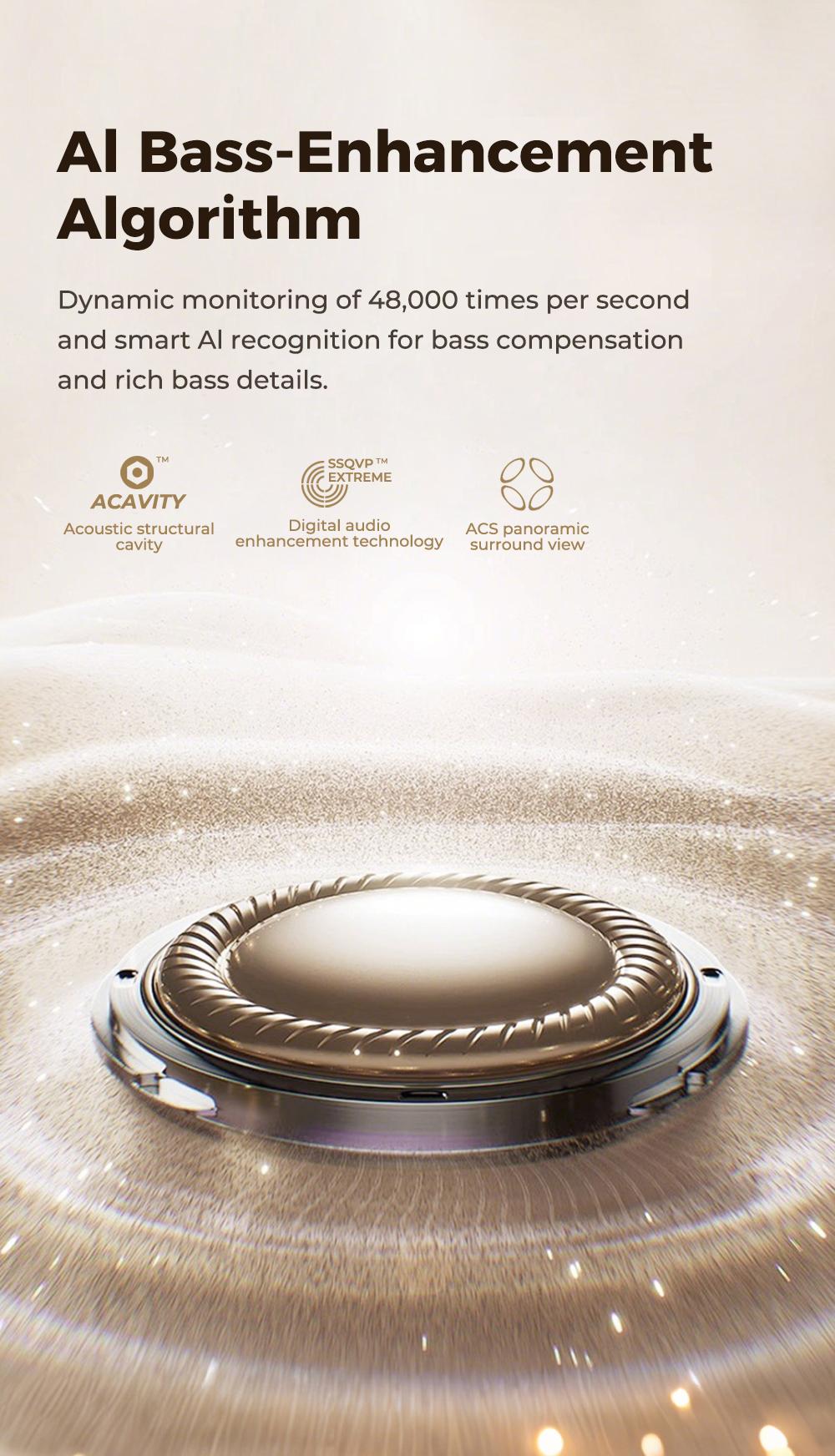 HTC NE56 OWS - The latest clip-on earphones from 2025. Bluetooth headset (6.0), IPX5 water resistance, and a built-in microphone. Super comfortable to wear and excellent sound quality.