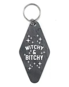 Witchy & Bitchy Keychain