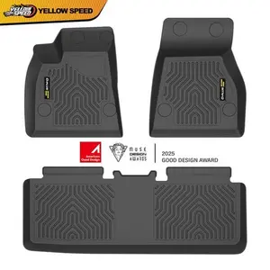 Floor Mats Fit For 2015-2020 Tesla Model S TPE All Weather Protection Liners