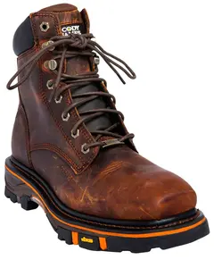 Cody James Men's 8" Decimator Work Boot Nano Composite Toe - Dbl-1-B