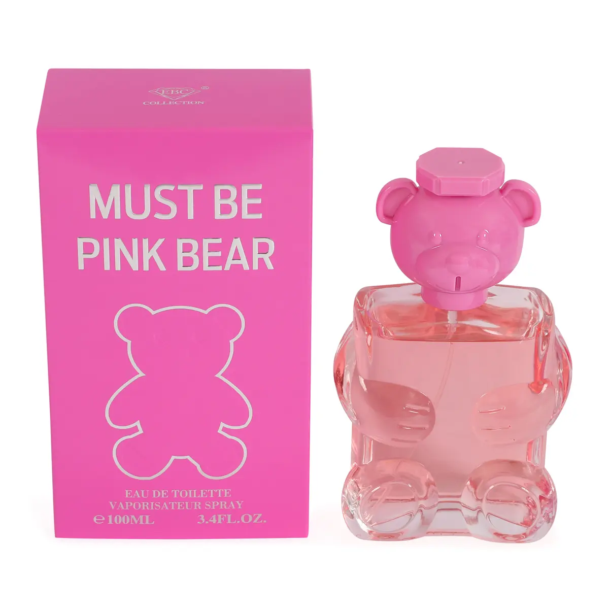 Must Be Pink Bear Spray Perfume Eau de Toilette for Women - 100ml/3.4fl.oz. - Women's Fragrance