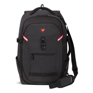 SWISSGEAR 22" Travel Laptop Backpack with Removable Shoe Bag RFID Pocket