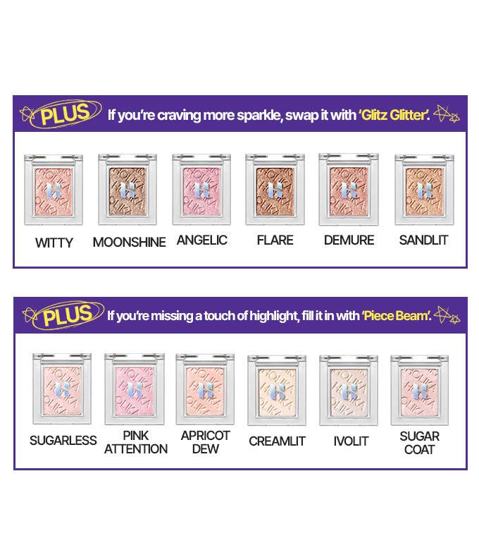 [Holika Holika] My Fave Multi Palette Case (4-Pan/8-Pan) — Make Your Own Palette Filled With Your Tastes