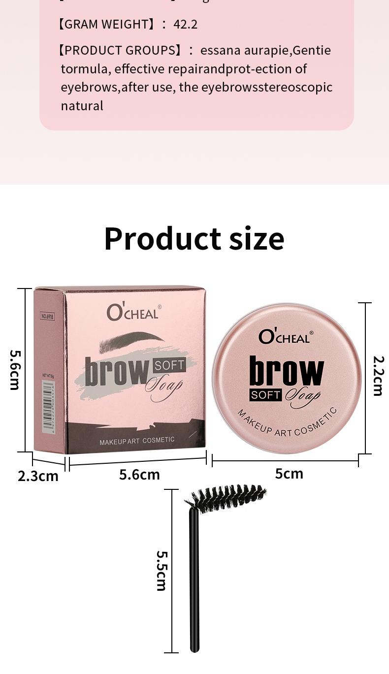 【Long-Lasting Waterproof Brow Gel】 for women Clear Transparent Gel, Brow Lift,  Clear Shaping Wax For Holding Brows In Place, Creates A Fluffy Feathered Look,Component safety Eyebrow Tattoo Christmas and New Year gifts pencil lipstick Set warm mascara