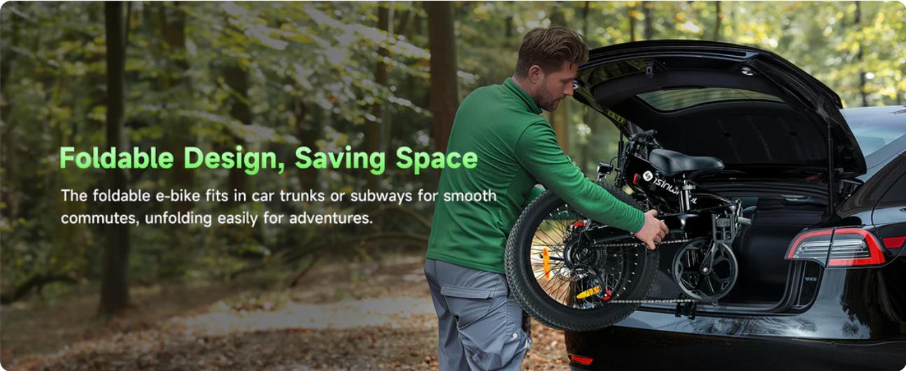 R5 PRO High-Speed Electric Bike for Adults, 20MPH 50 Miles Folding Ebike, 7 Speeds Modes, 20'*2.6'' Fat Tires, 48V 7.8 Ah Removable Battery, Dual Brake Design LED Display Electric Bicycle City Commuter Electricbikes