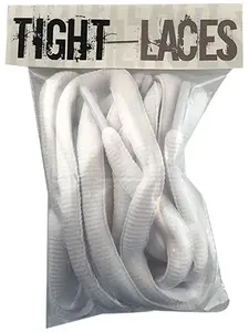 TIGHT LACES OVAL 48" WHITE