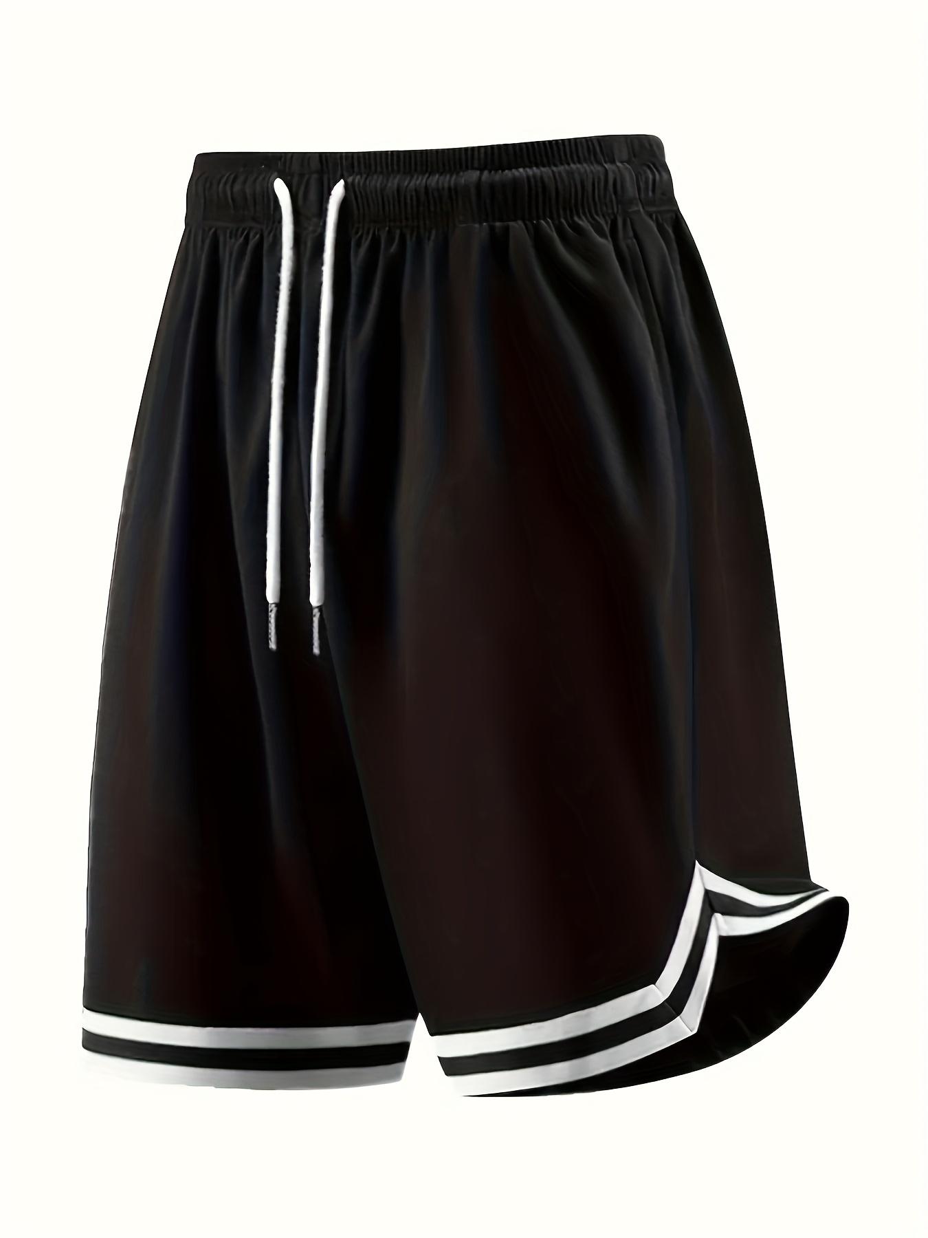 Men’s three-piece shorts set, comfortable and breathable, casual design, solid color, regular fit, drawstring waist, suitable for sports and everyday wear