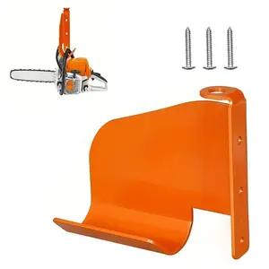 Heavy-Duty Chainsaw Wall Mount - Sturdy Steel Holder for Chainsaws, Garage & Workshop Storage, Secure & Space-Saving