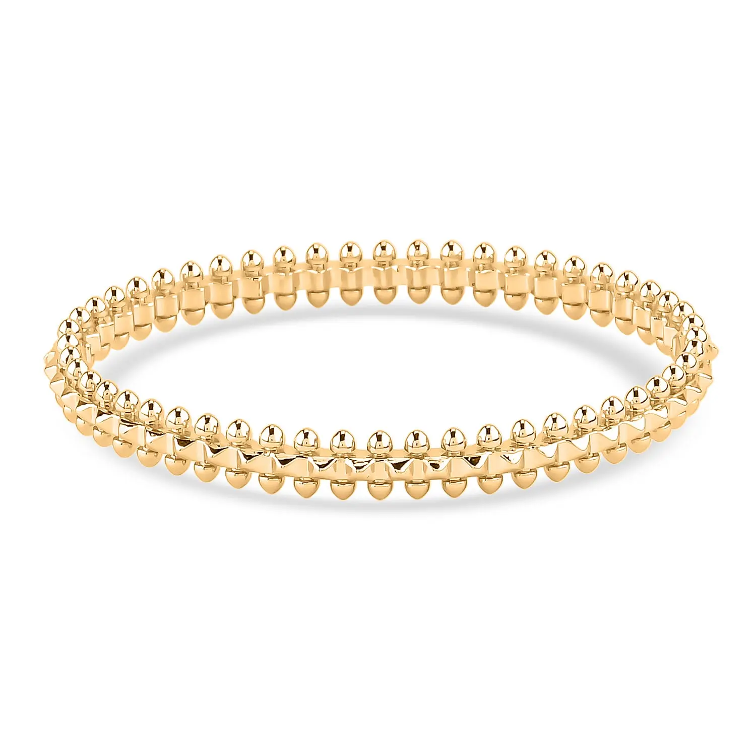 Bangle Bracelet in Goldtone (7.50 In)