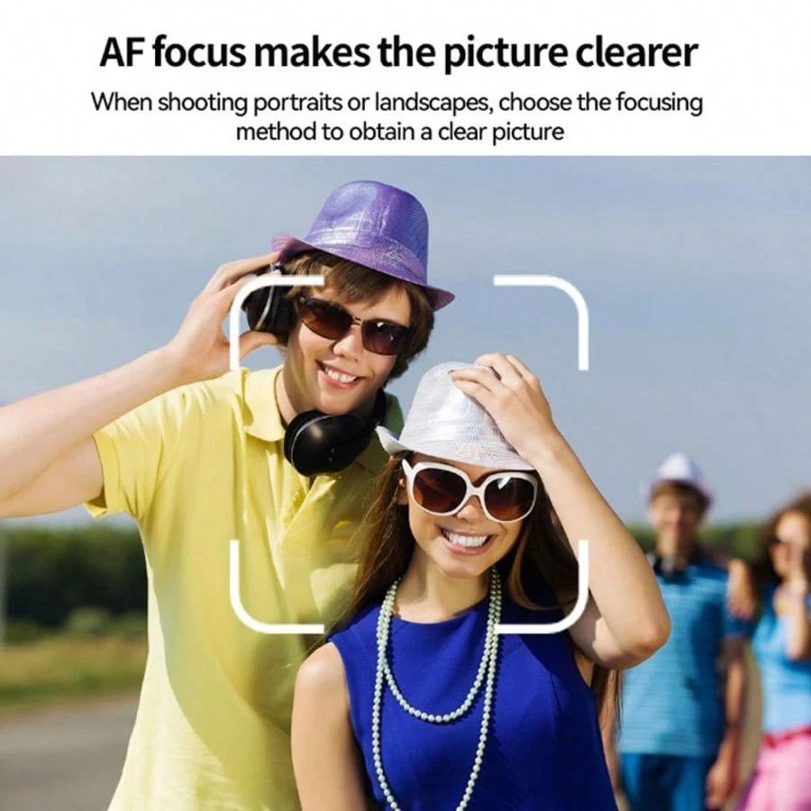 [TikTokShopBlackFriday] Pocket Vlogging Camera with 2.5K 120fps Videos, 180° Rotating Lens, Portable Video Camera for Photography, Digital Camera for Meeting and Daily Use wif 32GB SD Card, Ideal Gift for Girls, Boys and Beginners, Birthday  Gift HD