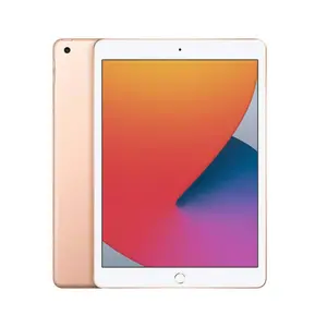 Refurbished Apple iPad 8th Gen Wi-Fi 10.2" Retina Display Gold 2020 Refurbished with A12 Bionic Chip & Tablet Charger