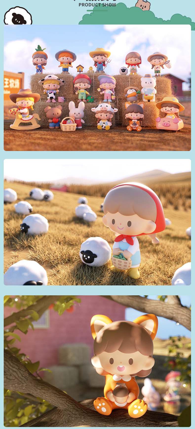 [FINDING UNICORN]【Live Unboxing】zZoton Ranch Journey Series Blind Box Cute Figures Desktop Ornament Collectible Toys Birthday Gifts HQXVHTKYDV