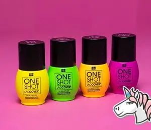 One Shot Gel Collection Selfie Vol 2 Set 8 Vibrant Colors 15ml Bottles for Stunning Selfies
