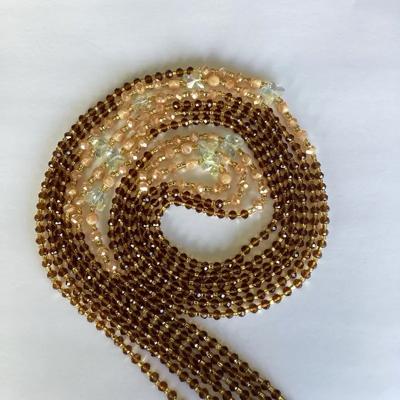 HALO OF HONEY (tie on waist beads)