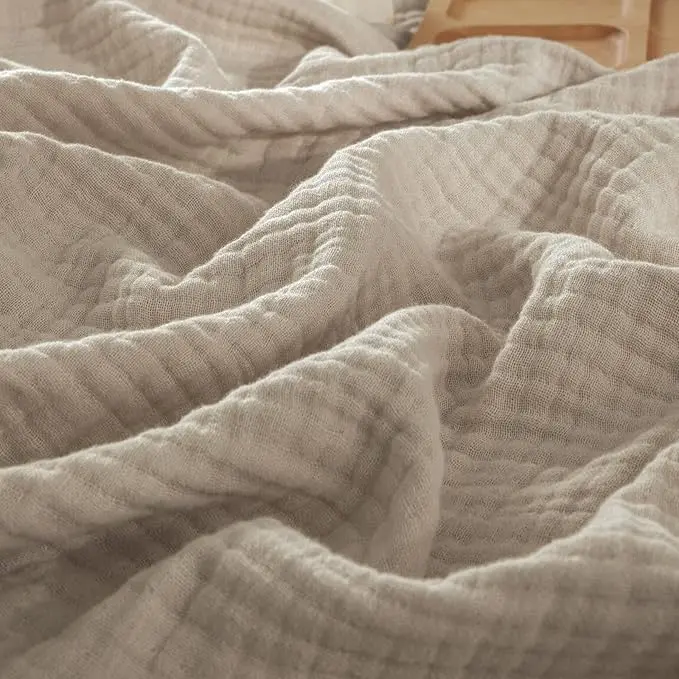 PHF Muslin Blanket 100% Cotton Throw Blanket