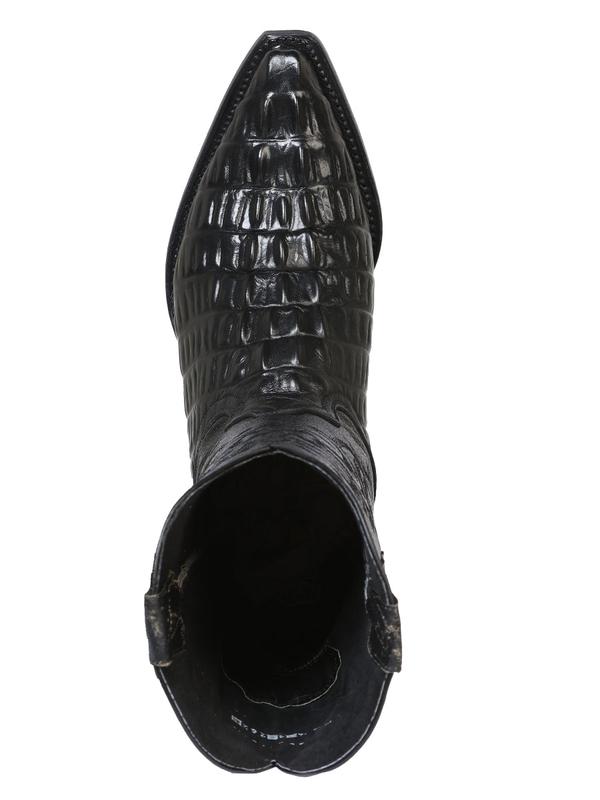 Cowboy boot  El Senor de los Cielos - Caiman  - Black 40854
