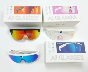 Smart Bluetooth HD 800M Sport Cycling Video Camera Glasses Smart Video Record Eyewear Cycling Glasses