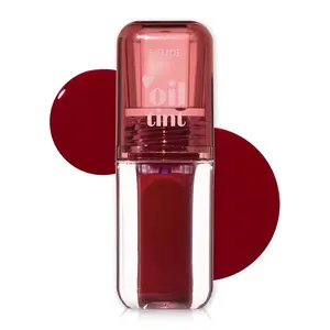 SALE - ETUDE Dear Darling Oil Tint #2 Plum Berry 4.2g | High Moisturizing and Strong Hydrating Lip Oil/Lip Gloss | Smooth and Moist Lips | Non-Sticky Lip Oil Tint For Dry Lips | K-beauty