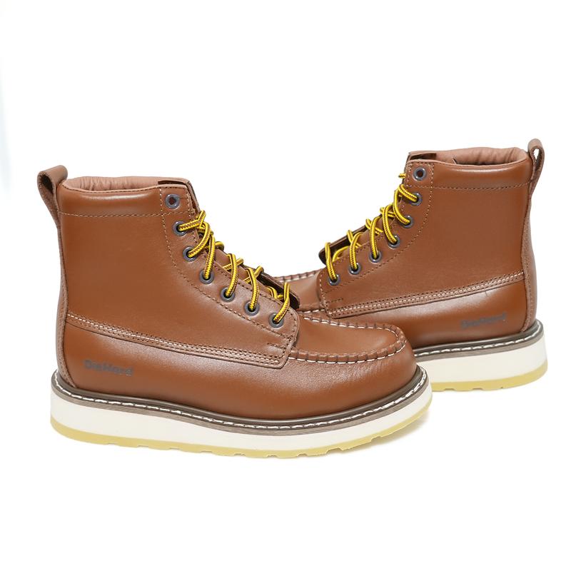 DieHard Men's Stylish Classic 6" SureTrack Soft Toe Leather Slip Resistant Durable Breathable Work Boot 84994 Shoe Footwear botas para hombres boots for men mens boots work boots