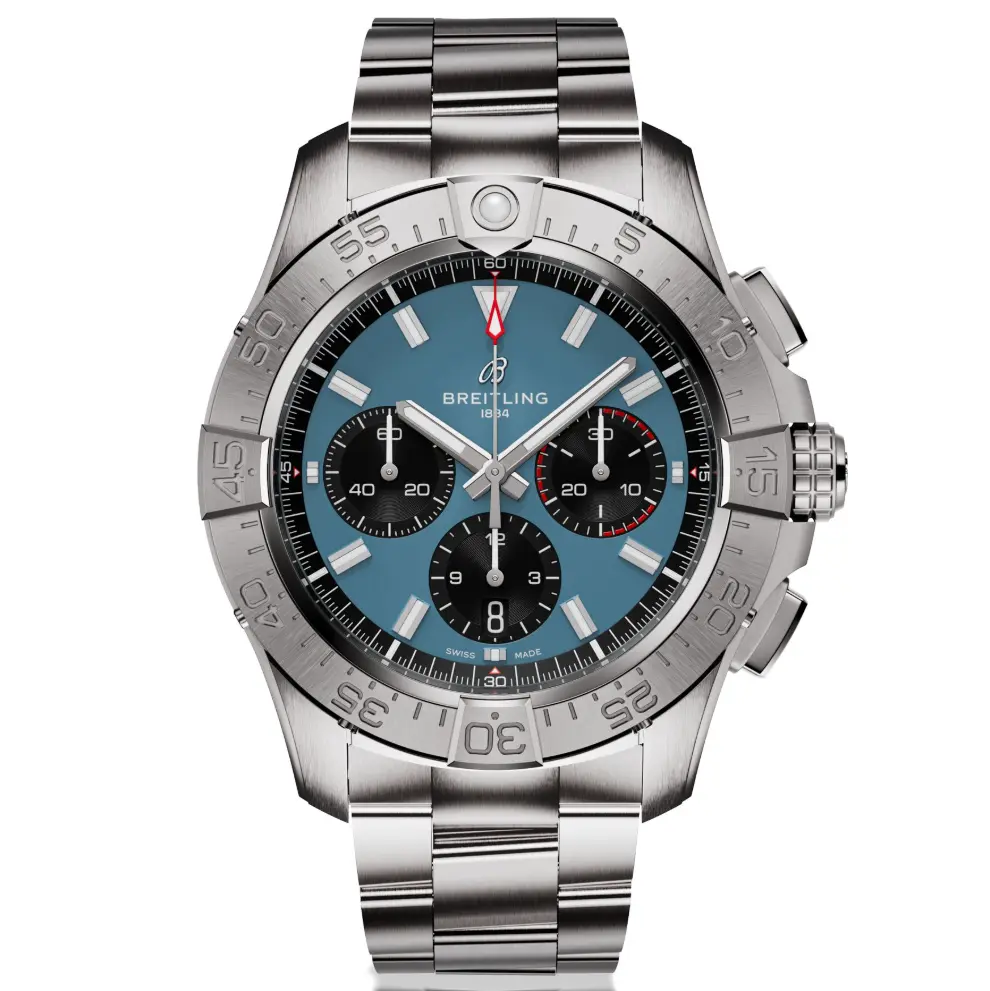 Breitling Avenger 42mm Chronograph Chronometer Blue Dial Watch (MSRP: $7,500)