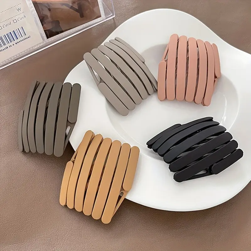 5pcs(black+pink+grey+khaki+dark brown)