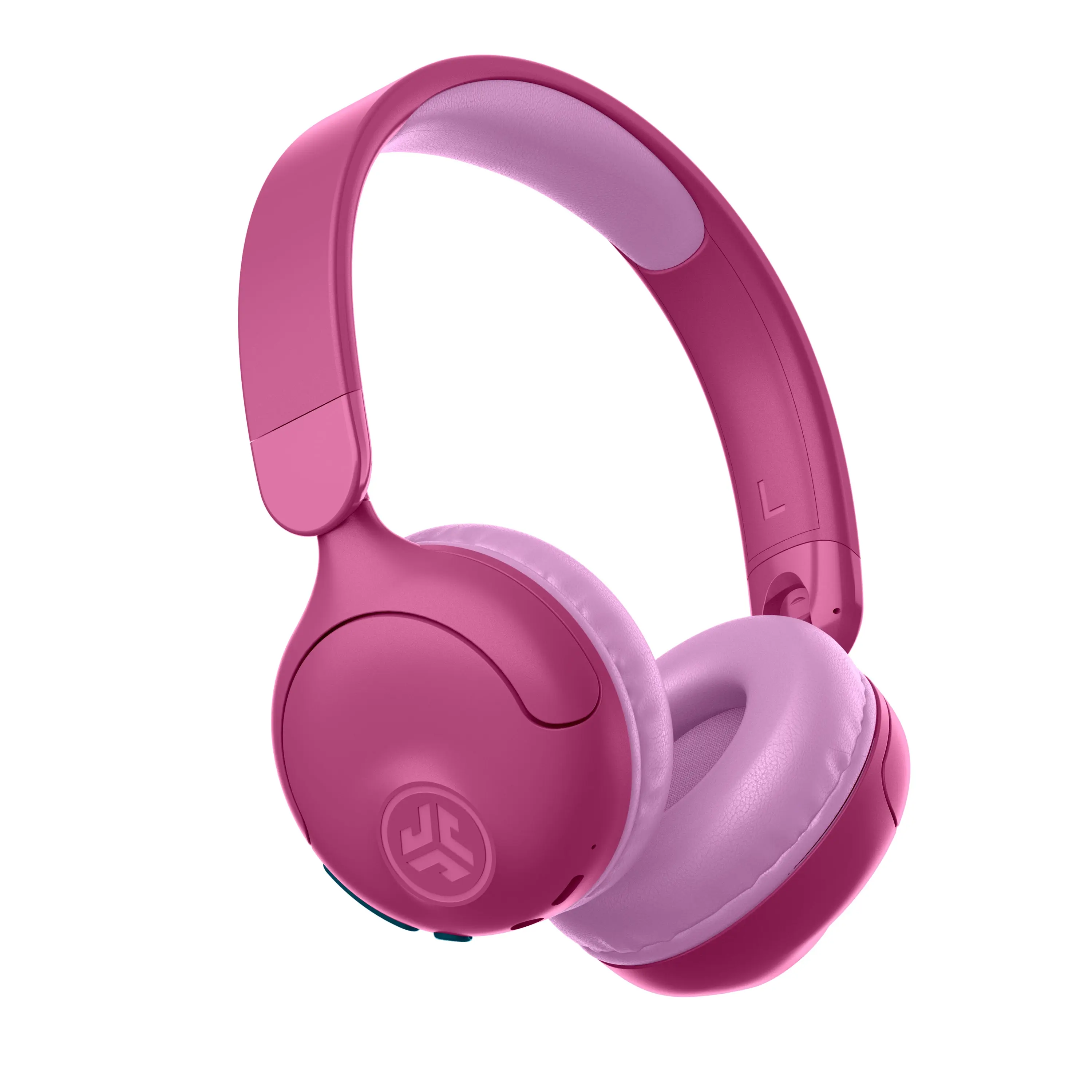 JLab JBuddies Pop Wireless Kids Headphones, 2 in 1 Wireless and Wired, 48+ Hour Playtime, Volume Safe Limiter, Bluetooth/3.5mm Wired Connections, Foldable, Wireless Share Mode, Rechargeable,