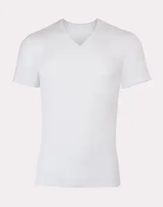 Hanes Perfect Flex Men's Tee White V-neck Undershirt 1-pack Underwear Multi Pack Comfortable Fit Soft Stretch Fabric Breathable Ujtvw1