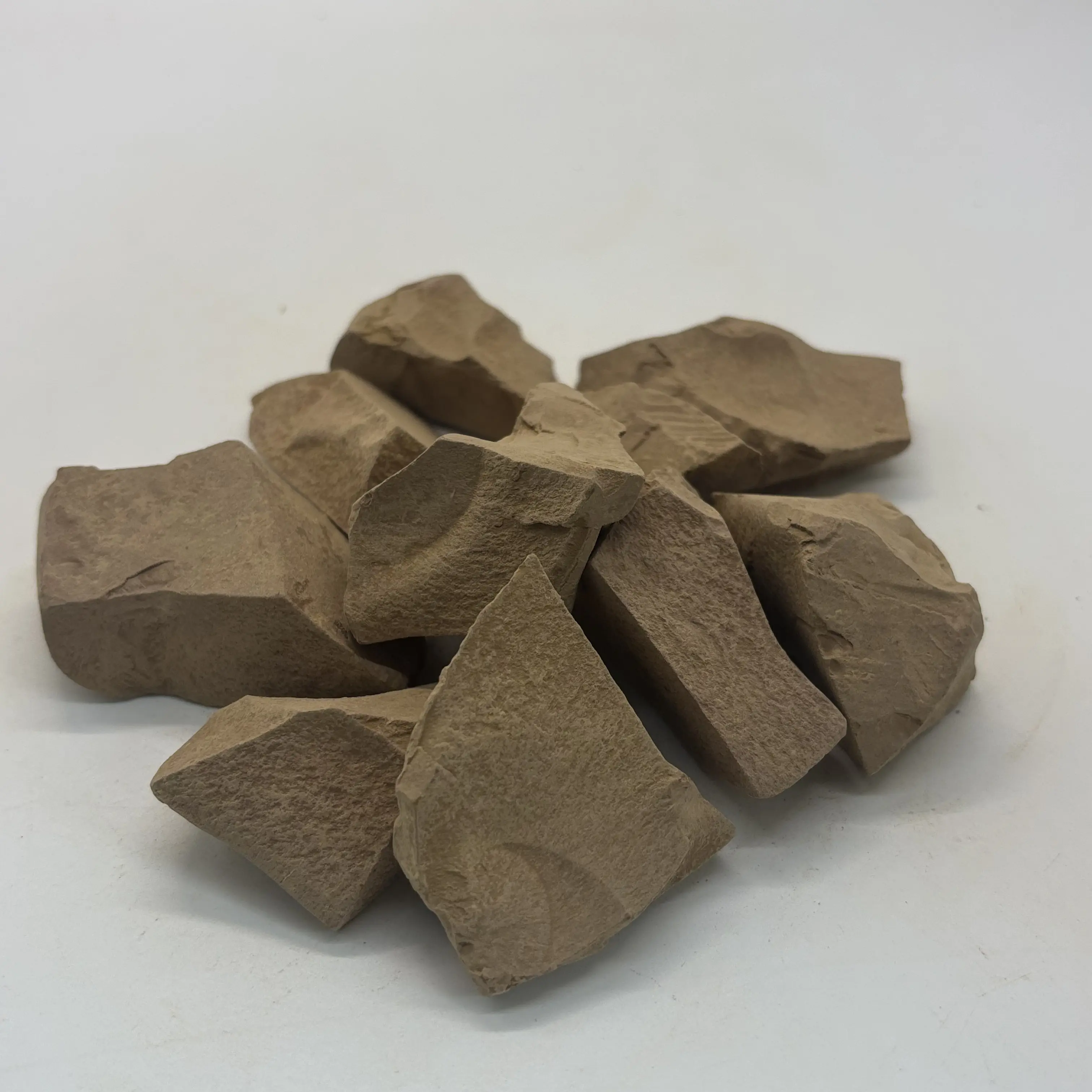 Narat Brown Edible Kaolin Clay Chunks, 200g(7oz) Garden Soil Additive - 0 Additives, Fragrance-Free, Cosmetic Grade, Mild Viscosity When Wetted
