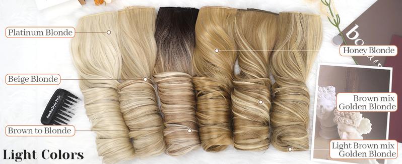 AISI HAIR Invisible Wire Hair Halo Extensions Long Straight Layered Synthetic with Transparent Adjustable Size 6 Secure Clips Hairpieces for Women 20 Inch Essential Tool Durable Sturdy Pre Cut Closure