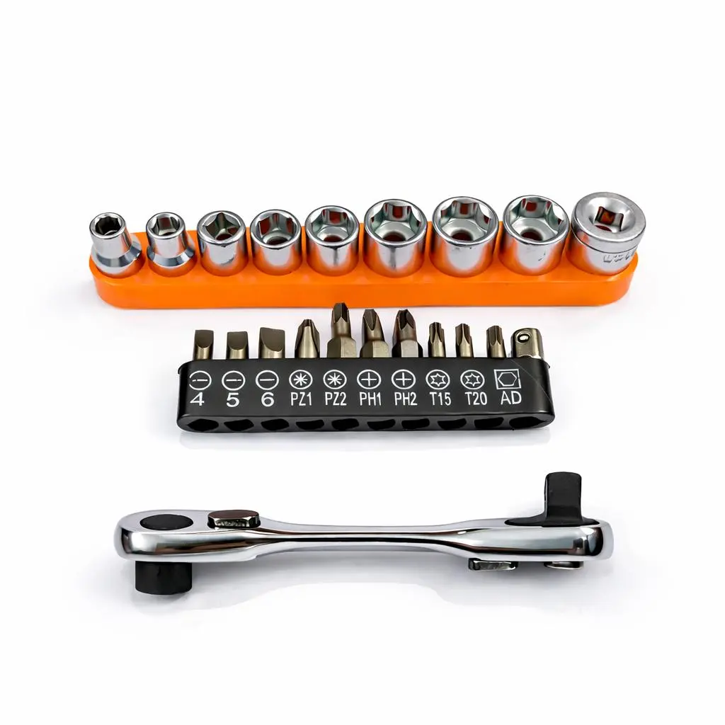 3-in-1 Multifunctional Wrench Ratchet Spanner Set - Compact Socket Driver Work Tools and Gadgets for Home, Car Repair, Ideal Gift for Men
