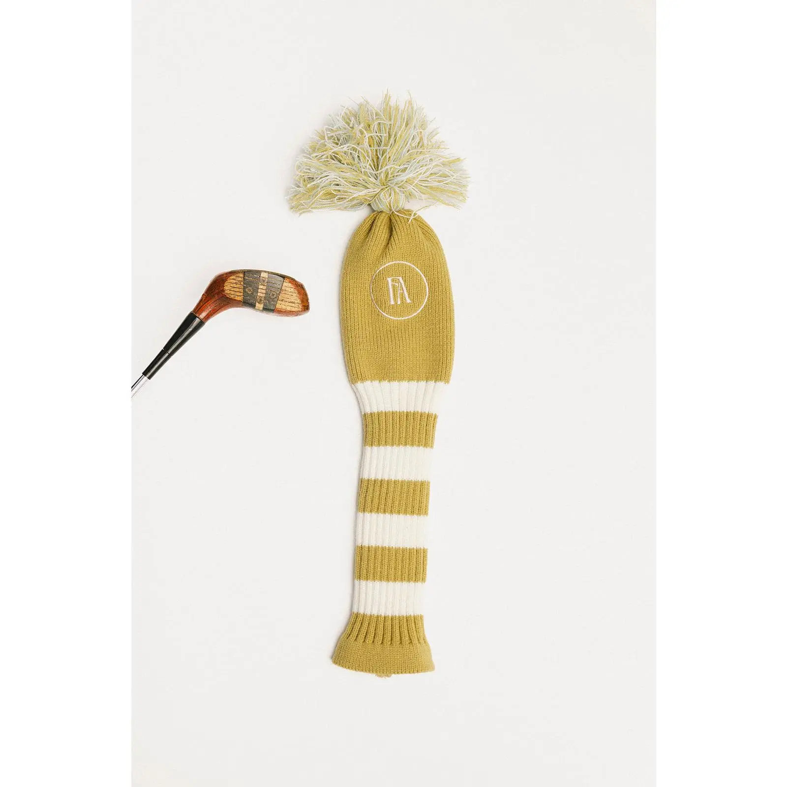 Tassle Fairway Headcover - Avo Stripes Tassle Fairway Headcover - Avo Stripes